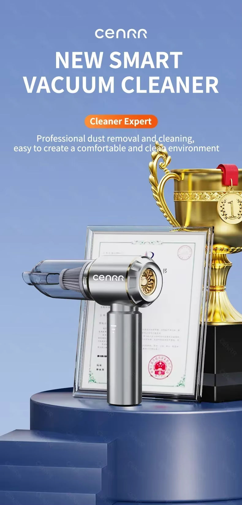 Portable Cordless Vacuum Cleaner